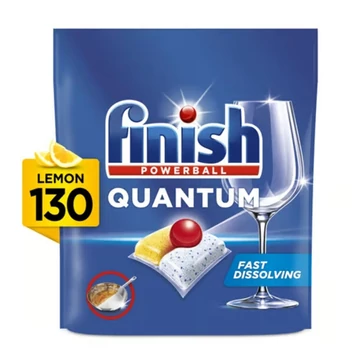 FINISH Powerball Quantum All in 1 kapszula, Lemon 130 db