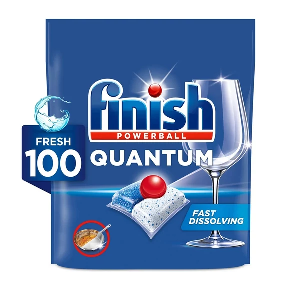 FINISH Quantum All In 1 mosogatógép kapszula Regular 100 db